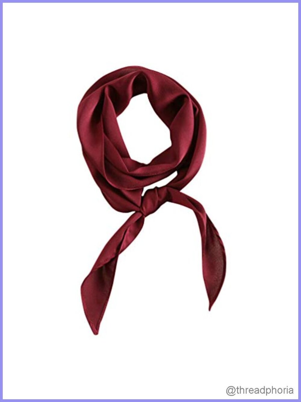 Skinny Long Neck Scarf Viscose Slim Neckerchief for Purse